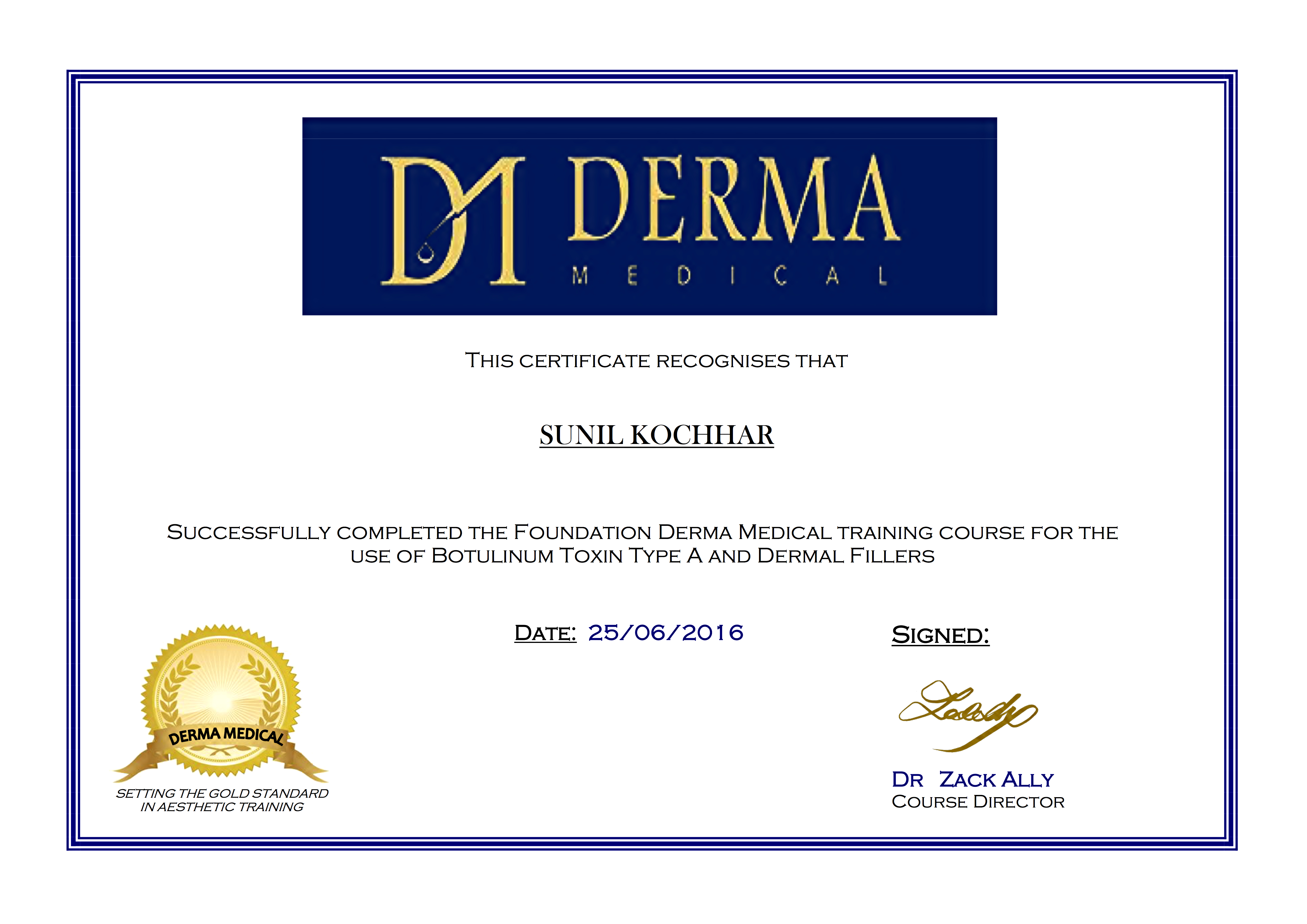 Dm Foundation Certificate Sunil Kochhar Sculpture Aesthetics